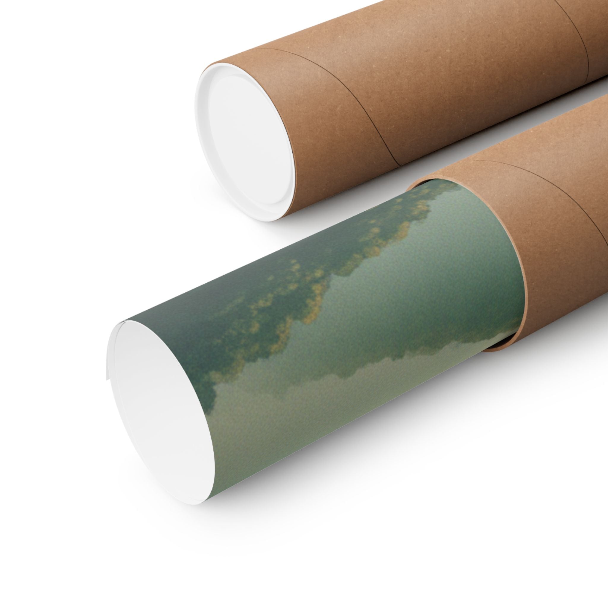 Scenic Nature — Camellia And Bullfinch — Matte Poster