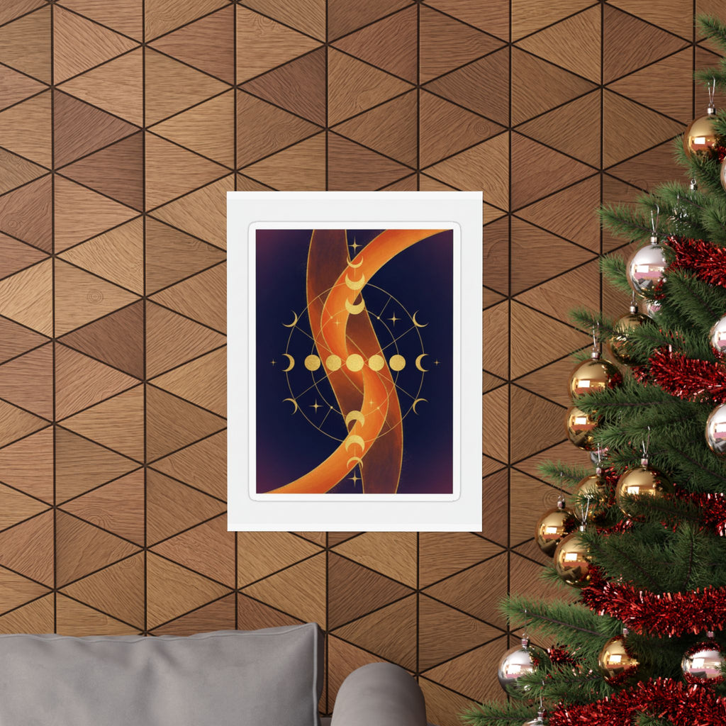 Celestial — Abstract — Matte Poster