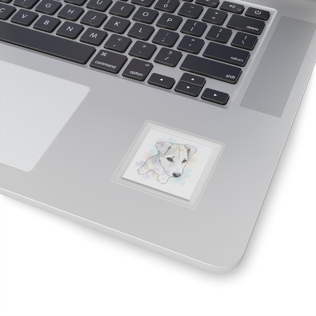Watercolor — Dog — Kiss-Cut Sticker