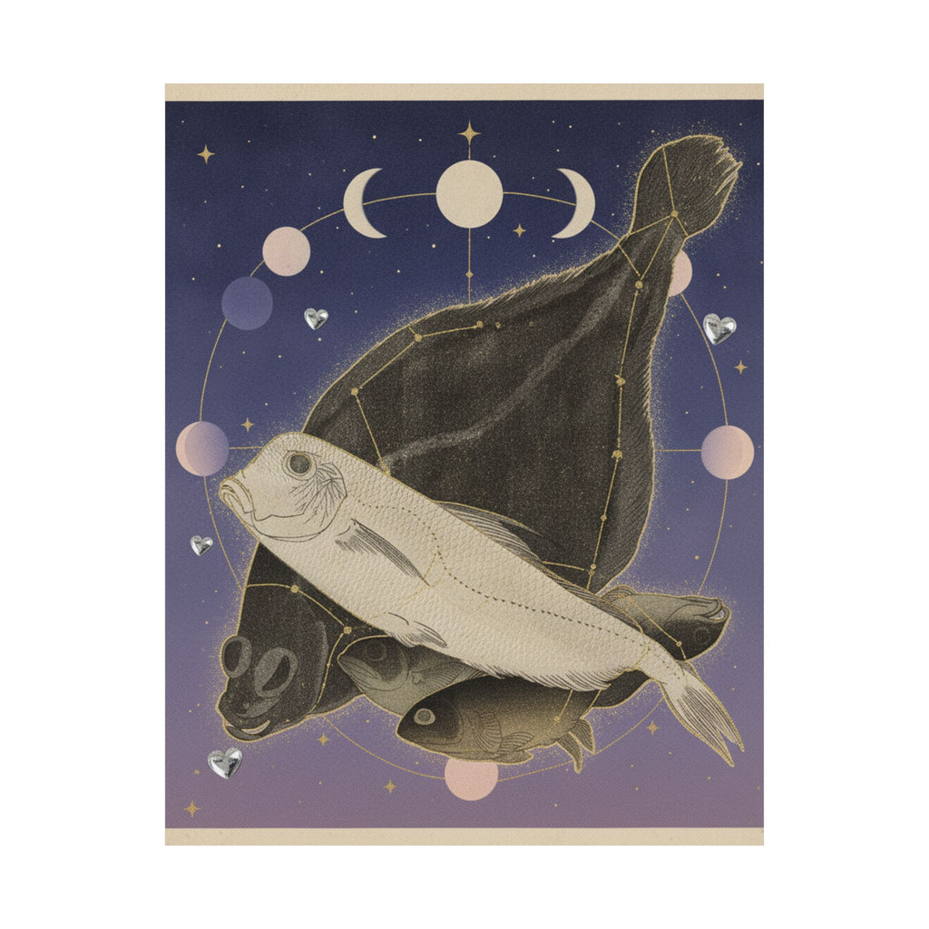 Celestial — Flounder And Other Fishes — Matte Poster