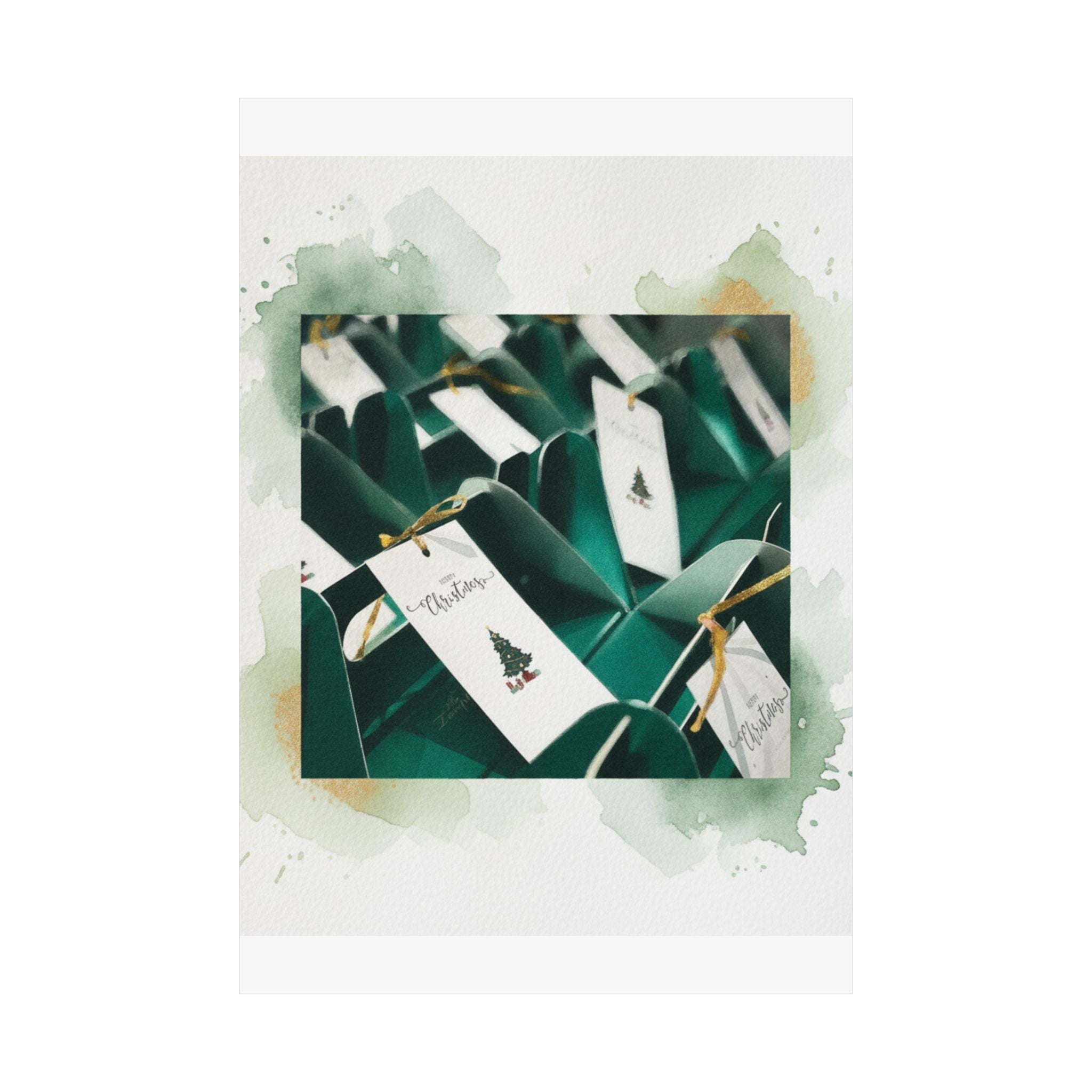 Watercolor — Gift — Matte Poster