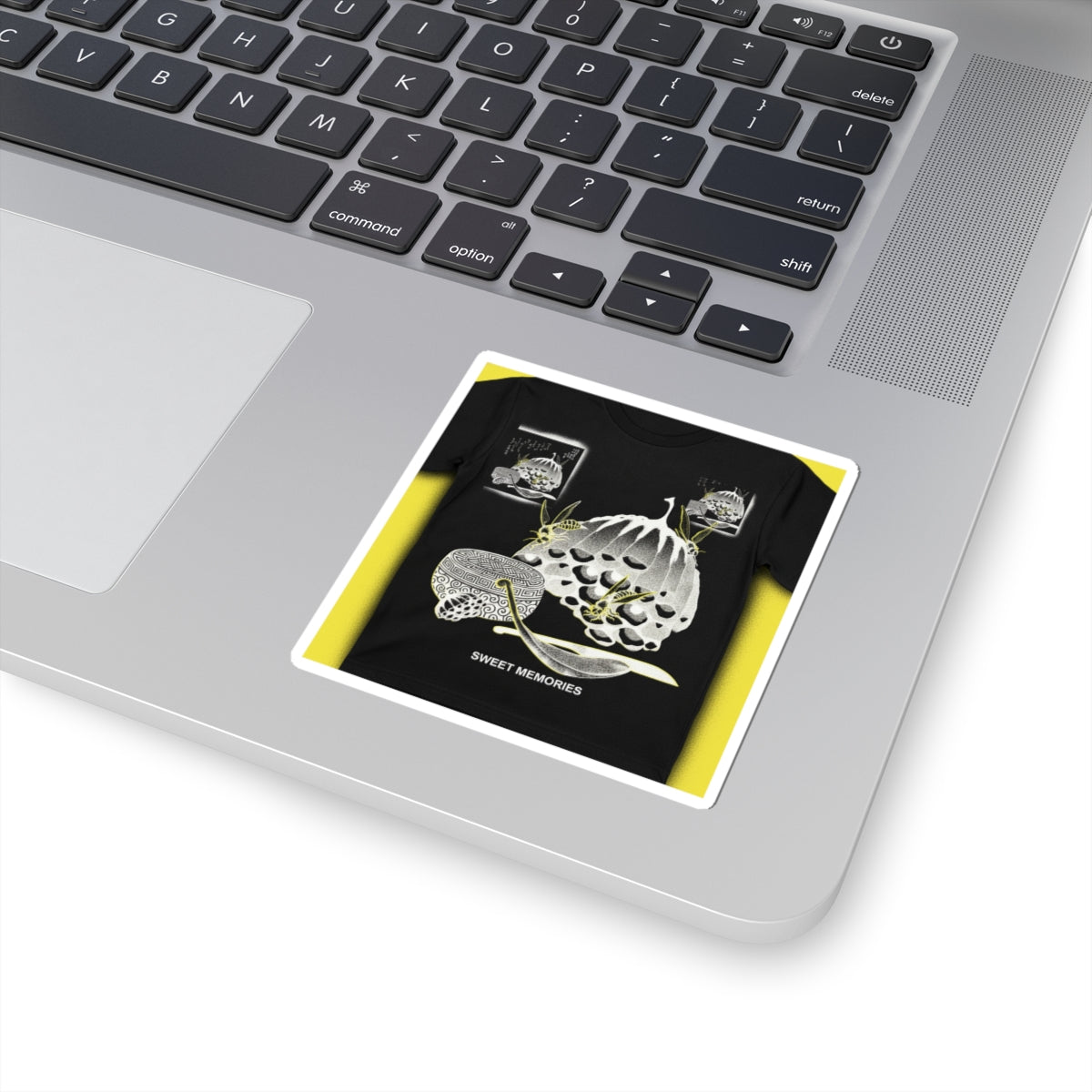 Streetwear Collage — Hives With Wasps, And A Box With A Spoon For Honey — Kiss-Cut Sticker