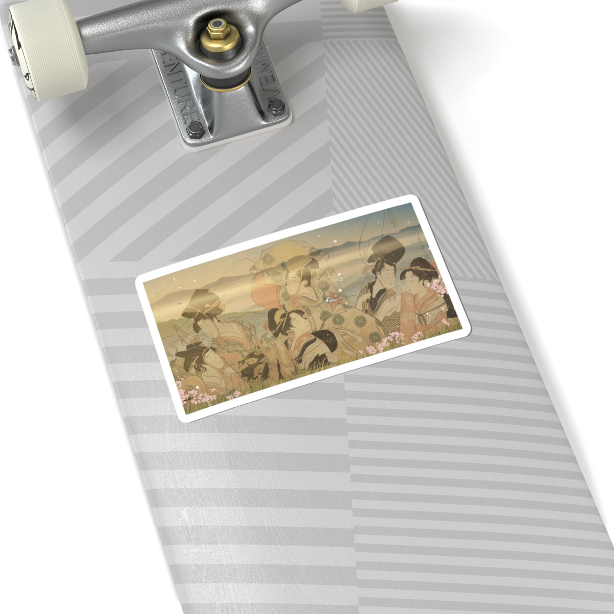Scenic Nature — Narihira'S Journey To The East — Kiss-Cut Sticker