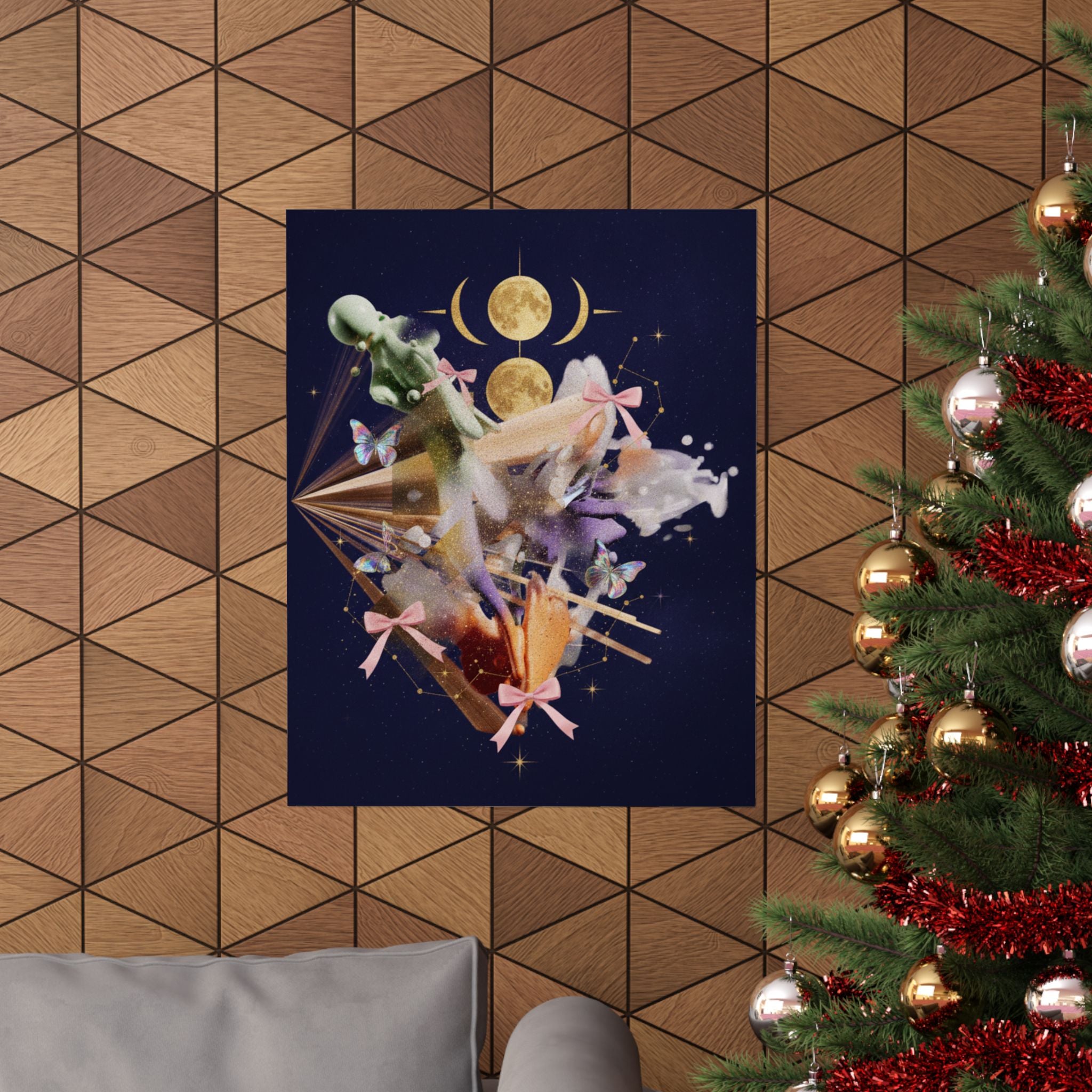 Celestial — Abstract — Matte Poster