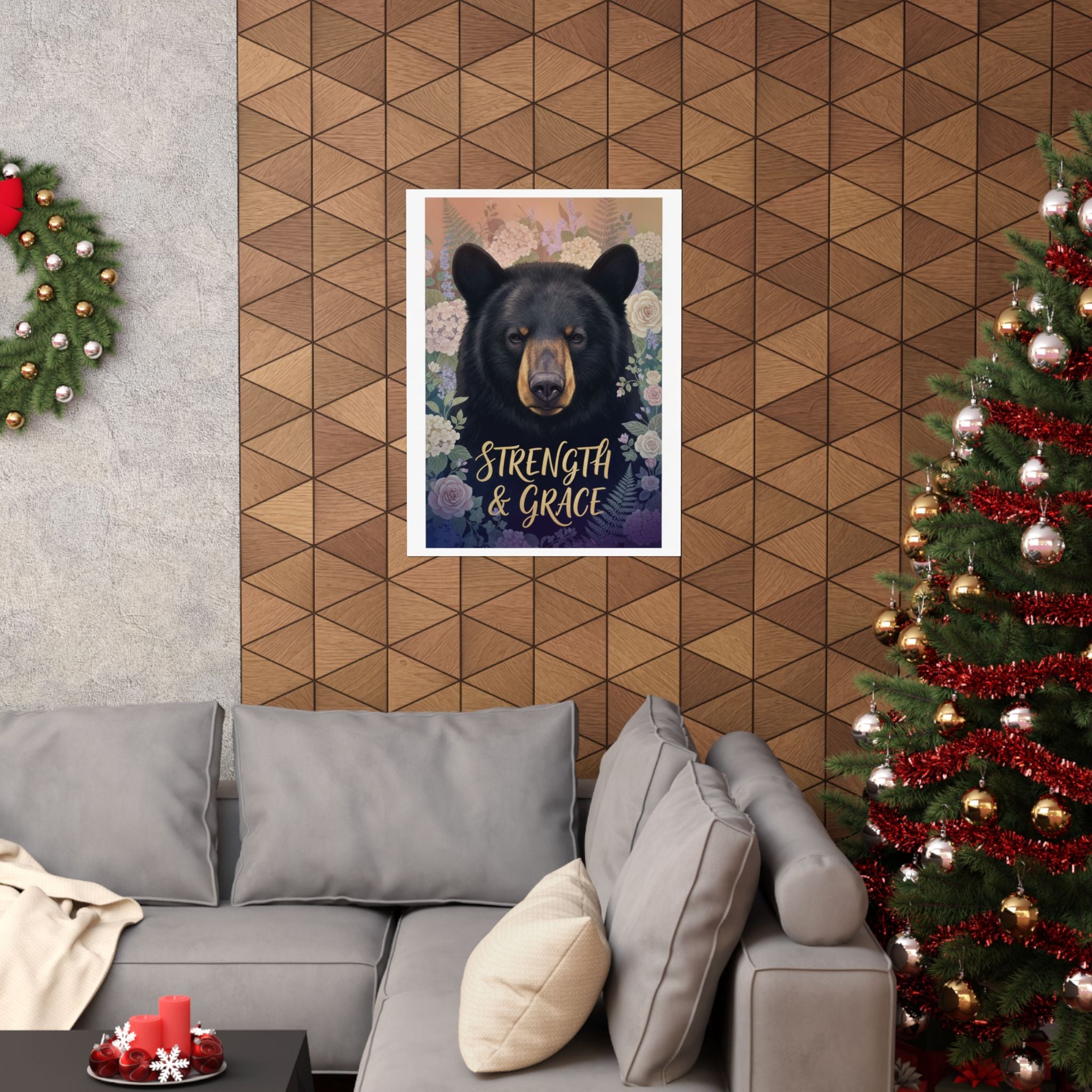 Affirmation — Bear — Matte Poster