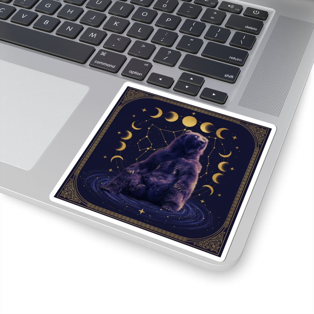 Celestial — Bear — Kiss-Cut Sticker