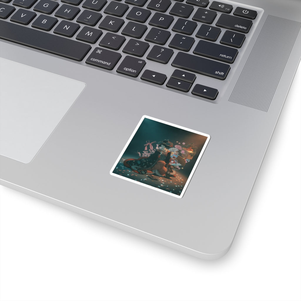 Cinematic — Courtesan And New Year Decoration — Kiss-Cut Sticker
