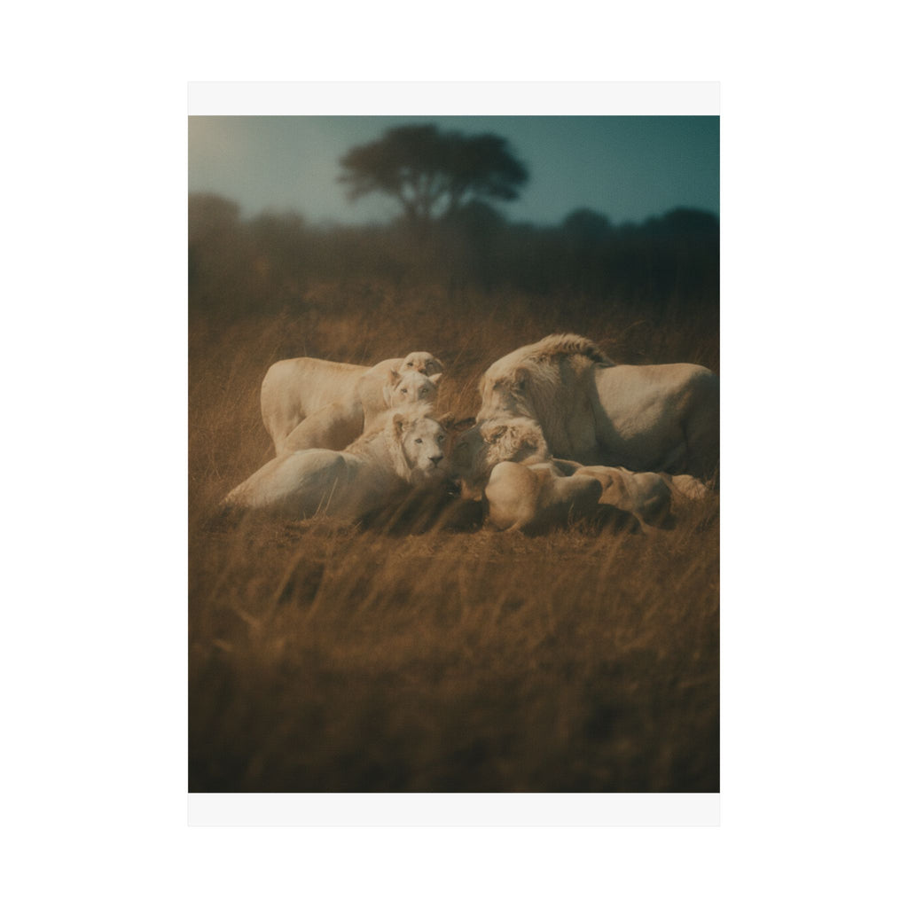 Cinematic — Lion — Matte Poster