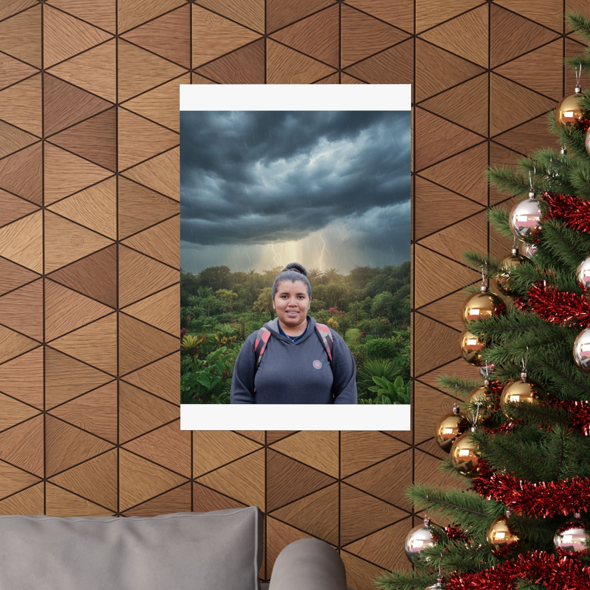 Dramatic Storm — Person — Matte Poster — Poster 2