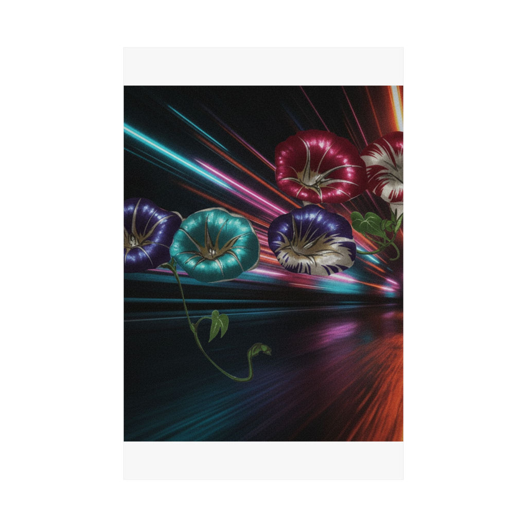 Fast Furious — Morning Glories — Matte Poster