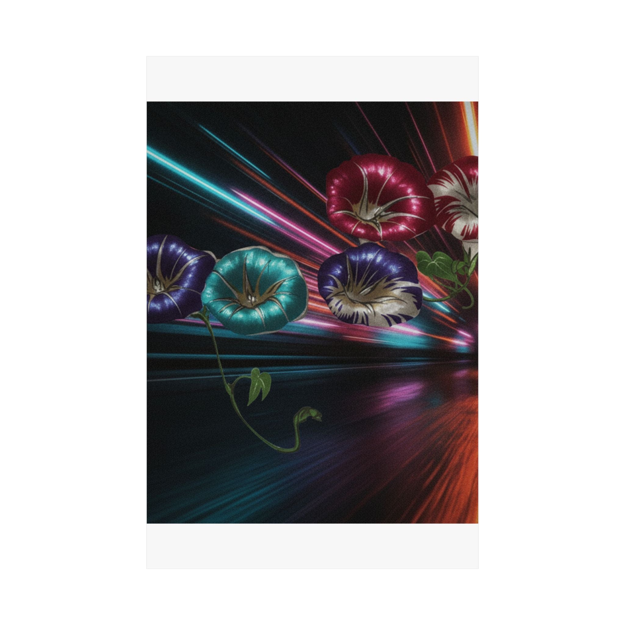 Fast Furious — Morning Glories — Matte Poster