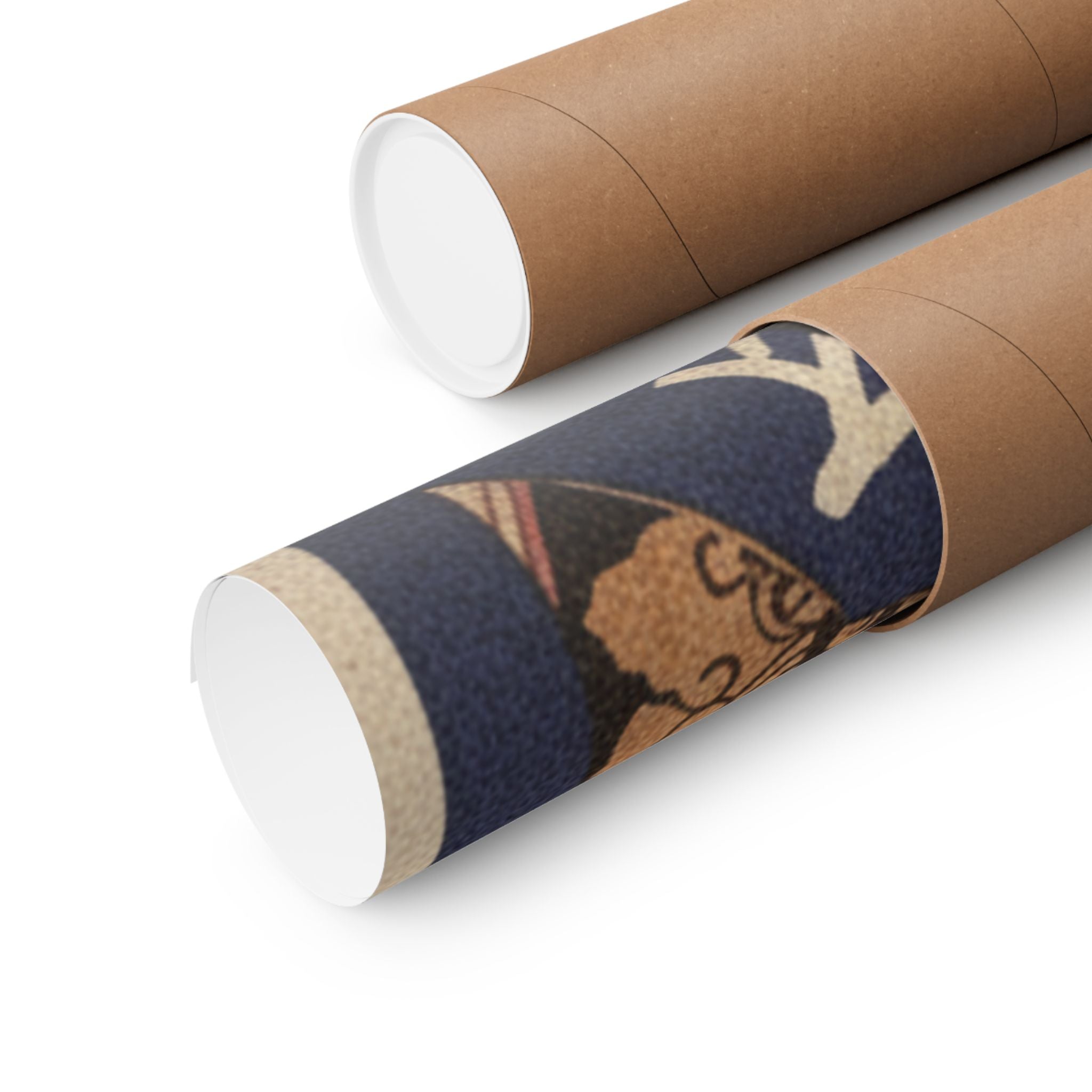 Japanese Street — Geisha, Probably A Singing Girl — Matte Poster