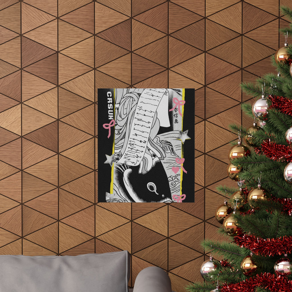 Streetwear Collage — The Bijin Kinko — Matte Poster
