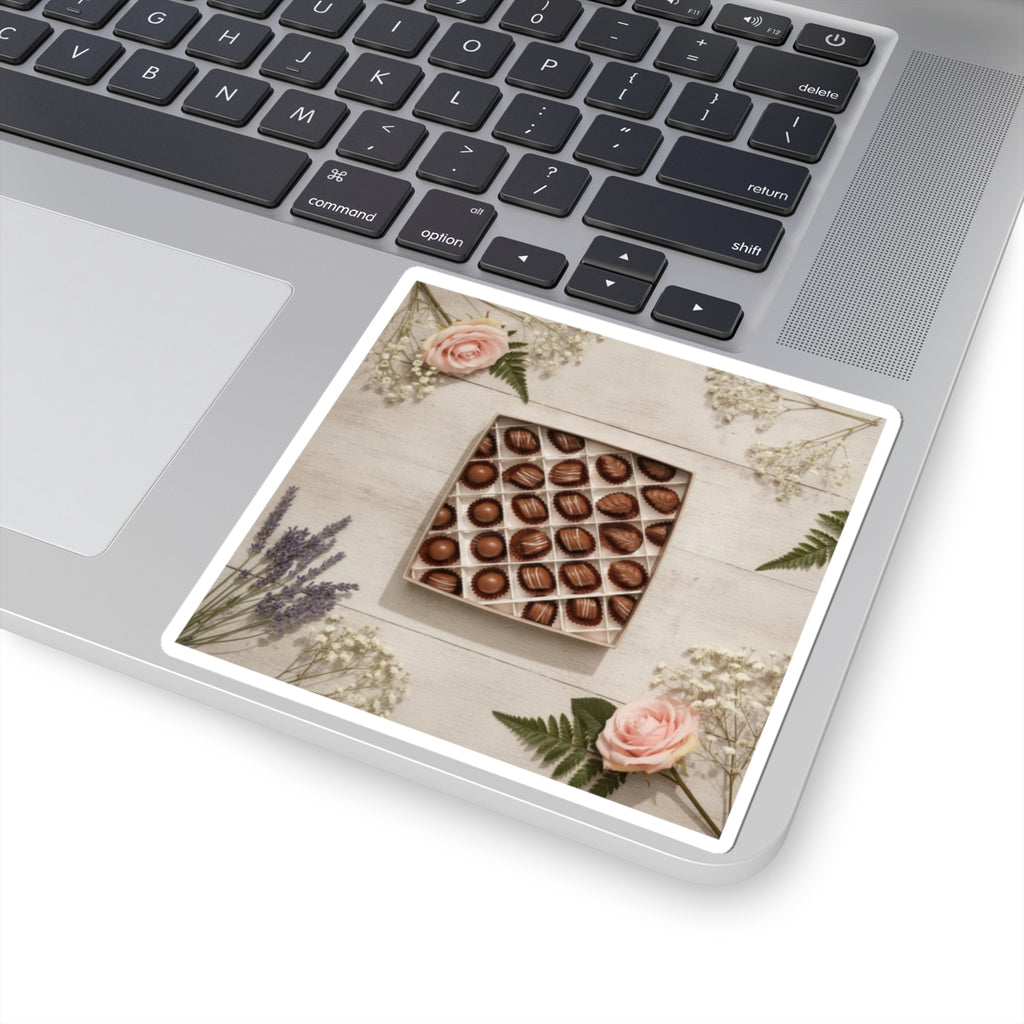 Product Marketing — Chocolate — Kiss-Cut Sticker