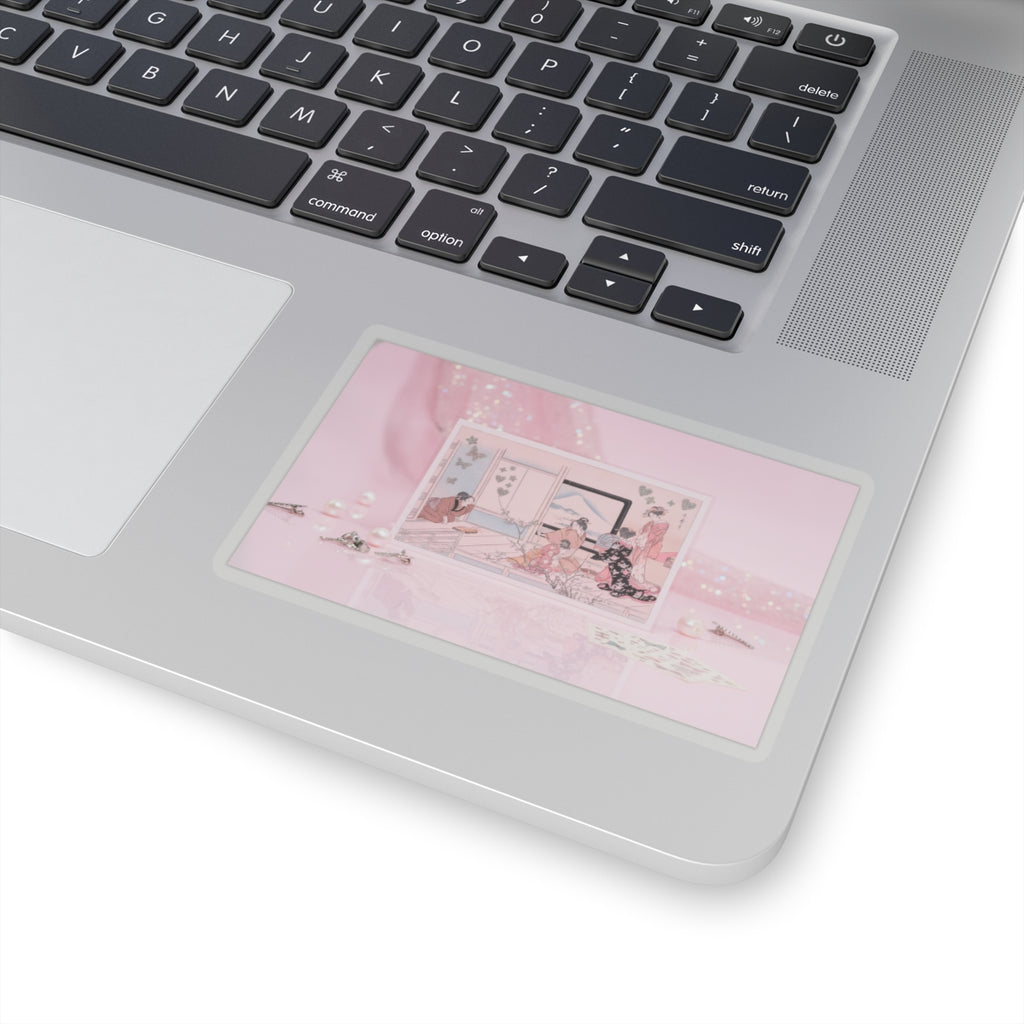 Product Marketing — “Preparing Food For The Warbler,” From The Album Men’S Stamping Dance (Otoko Dōk — Kiss-Cut Sticker
