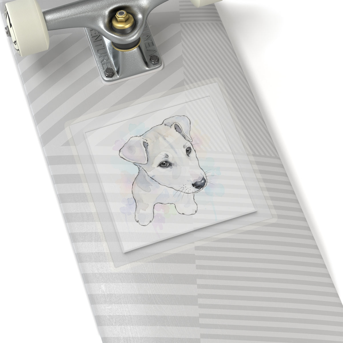 Watercolor — Dog — Kiss-Cut Sticker