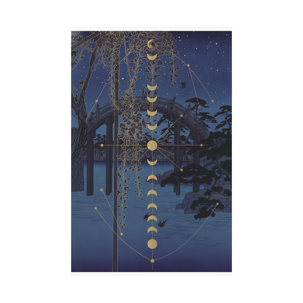 Celestial — In The Kameido Tenjin Shrine Compound — Matte Poster