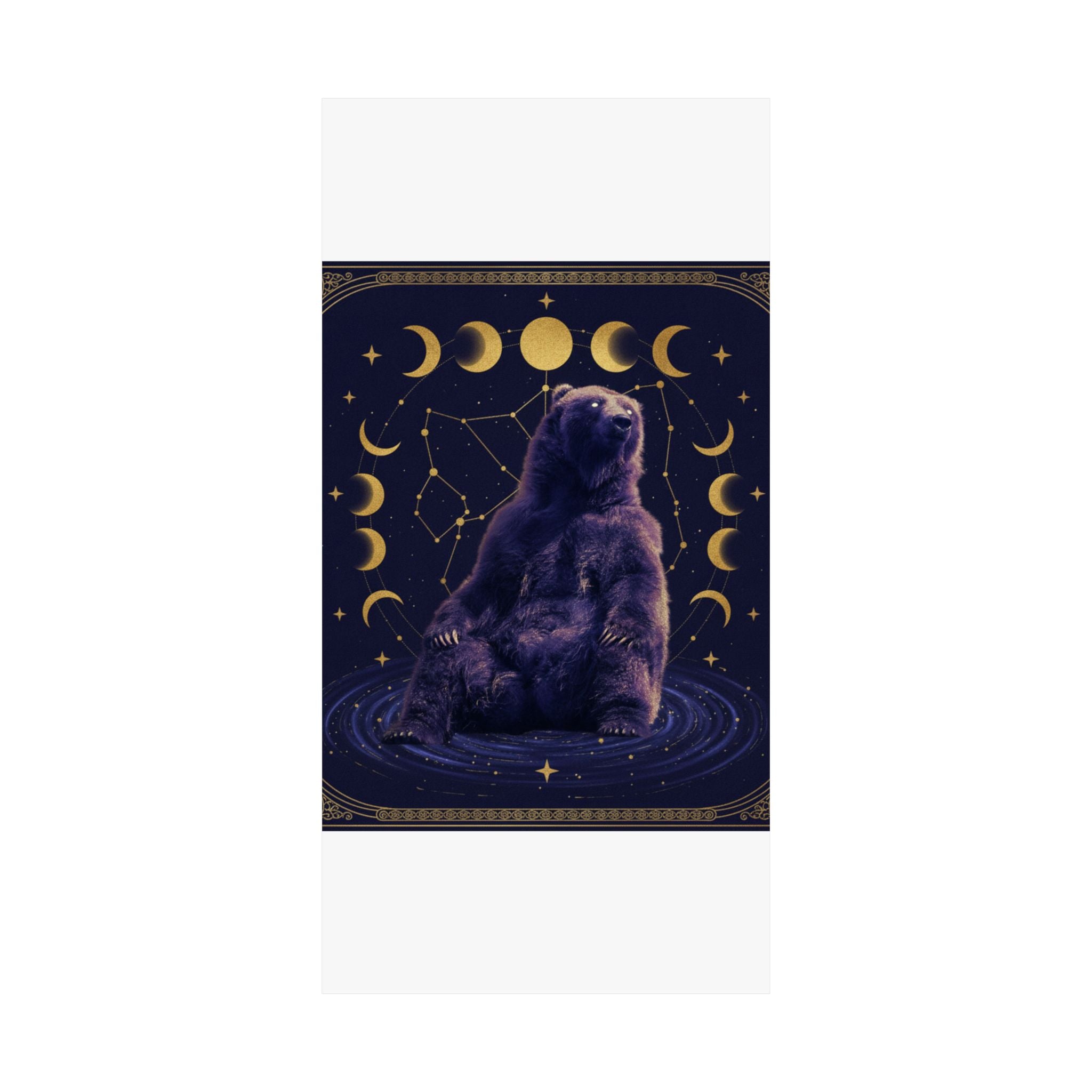 Celestial — Bear — Matte Poster