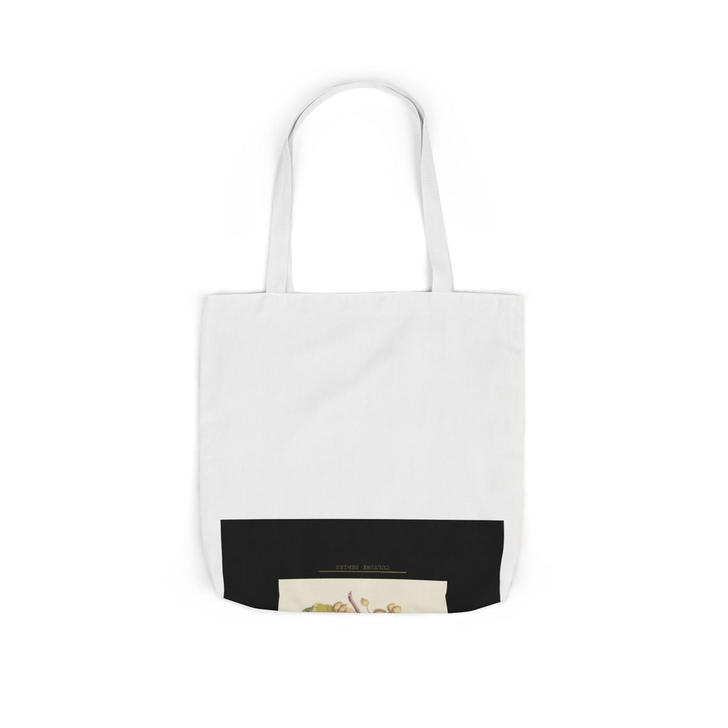 UNTAMED Vintage Botanical Blossom Canvas Tote Bag
