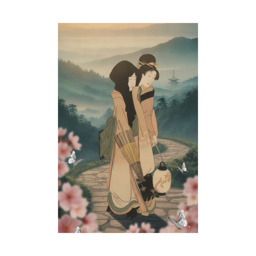 Scenic Nature — “Geisha” From The Series Three Amusements Of Contemporary Beauties (Tōsei Bijin  — Matte Poster