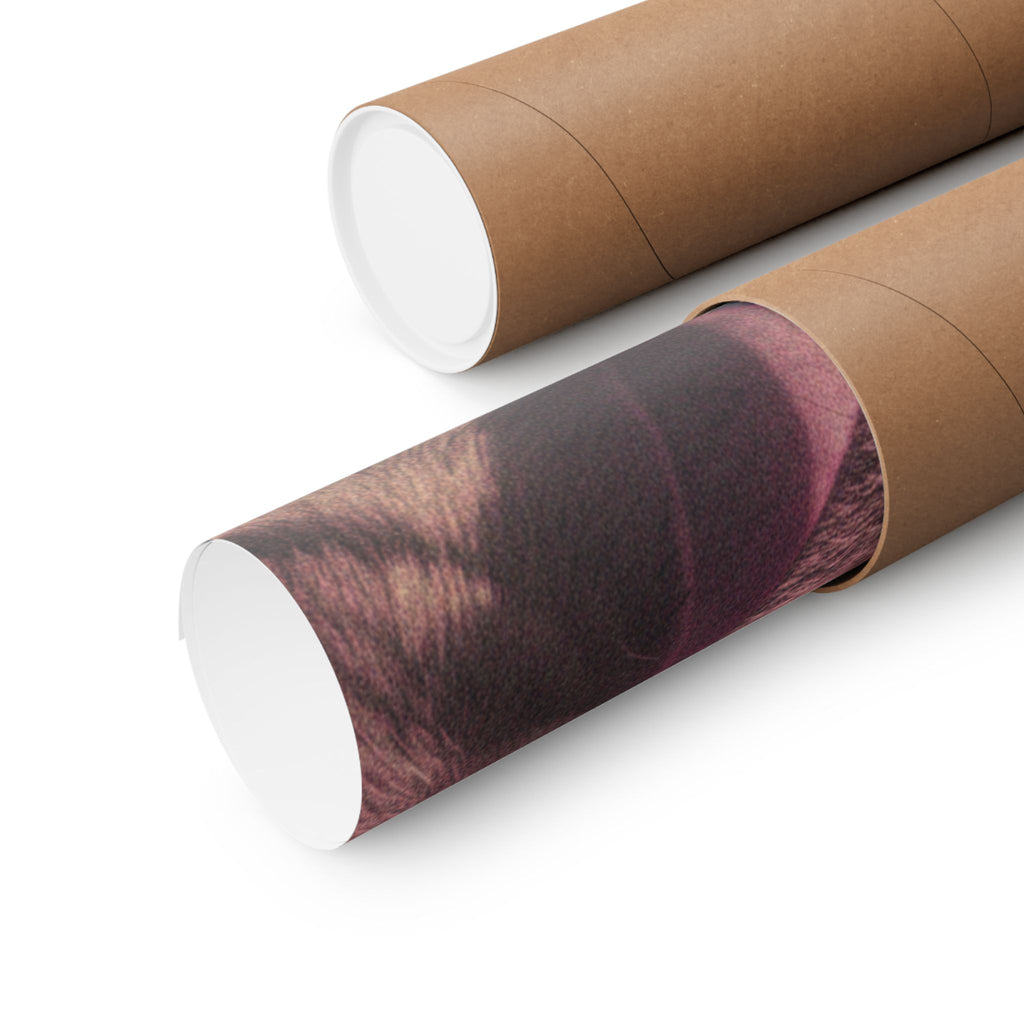 Japanese Street — Dog — Matte Poster