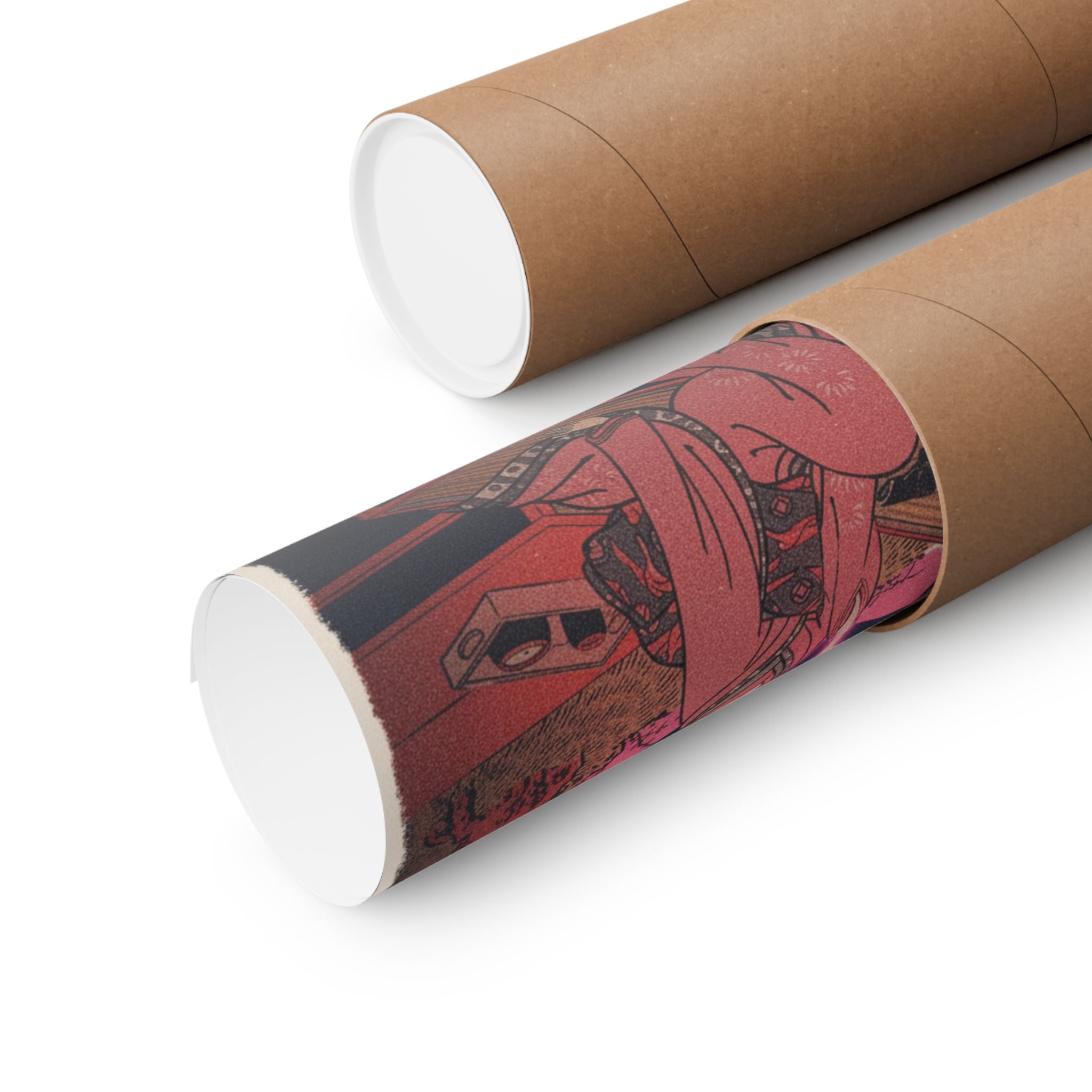 Japanese Street — Sotoba; One Of Seven Komachi — Matte Poster