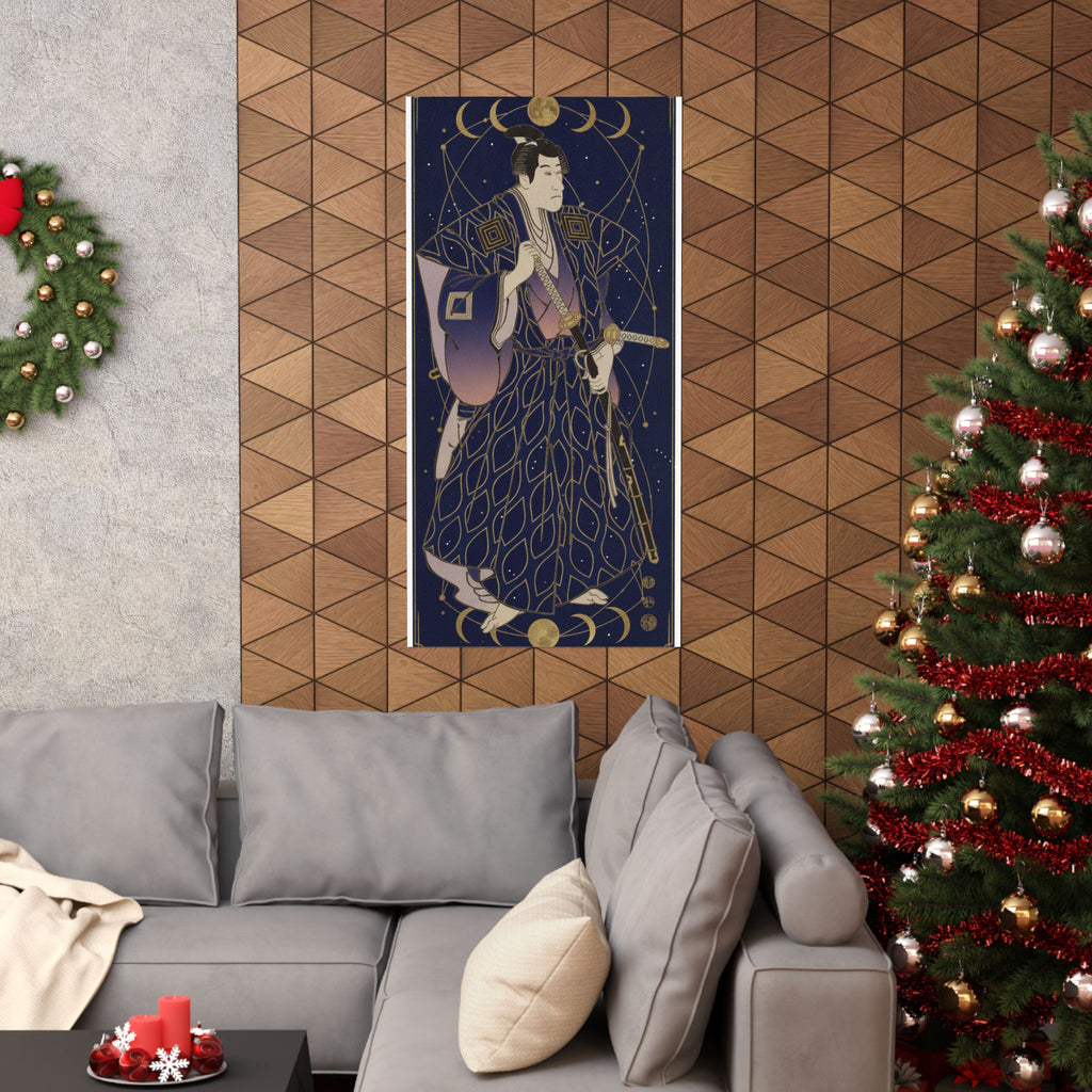 Celestial — Ichikawa Danjuro Vi As Funa Bansaku,Son Of Fuwa Banzayemon — Matte Poster