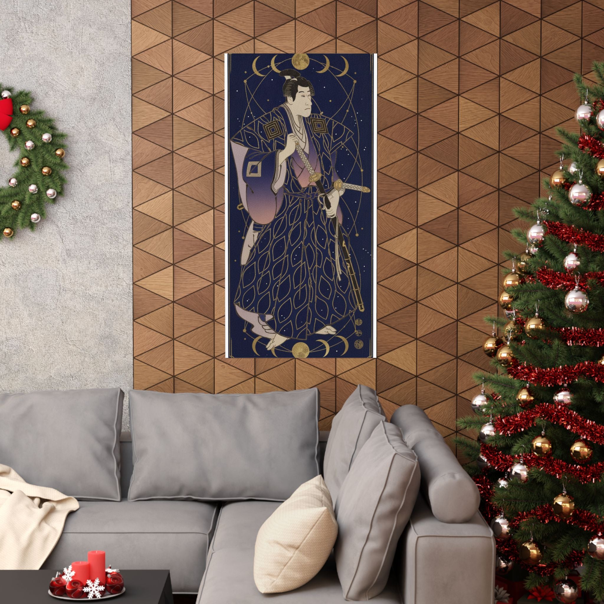 Celestial — Ichikawa Danjuro Vi As Funa Bansaku,Son Of Fuwa Banzayemon — Matte Poster