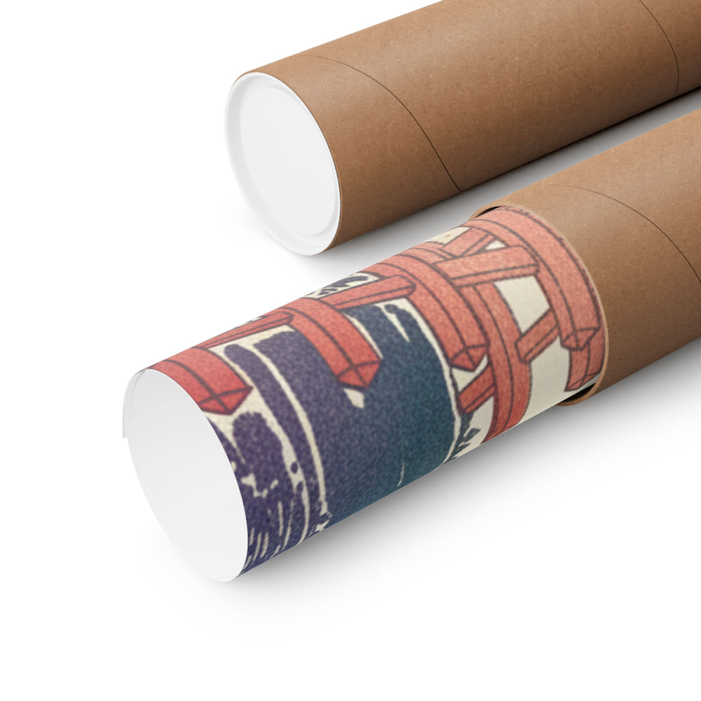 Affirmation — History Of Kamakura: Building Tsurugaoka Hachiman Shrine — Matte Poster