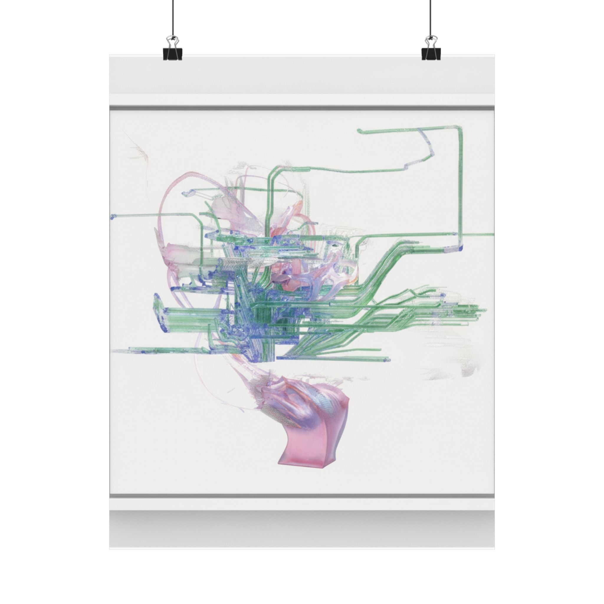 Watercolor — Abstract — Matte Poster