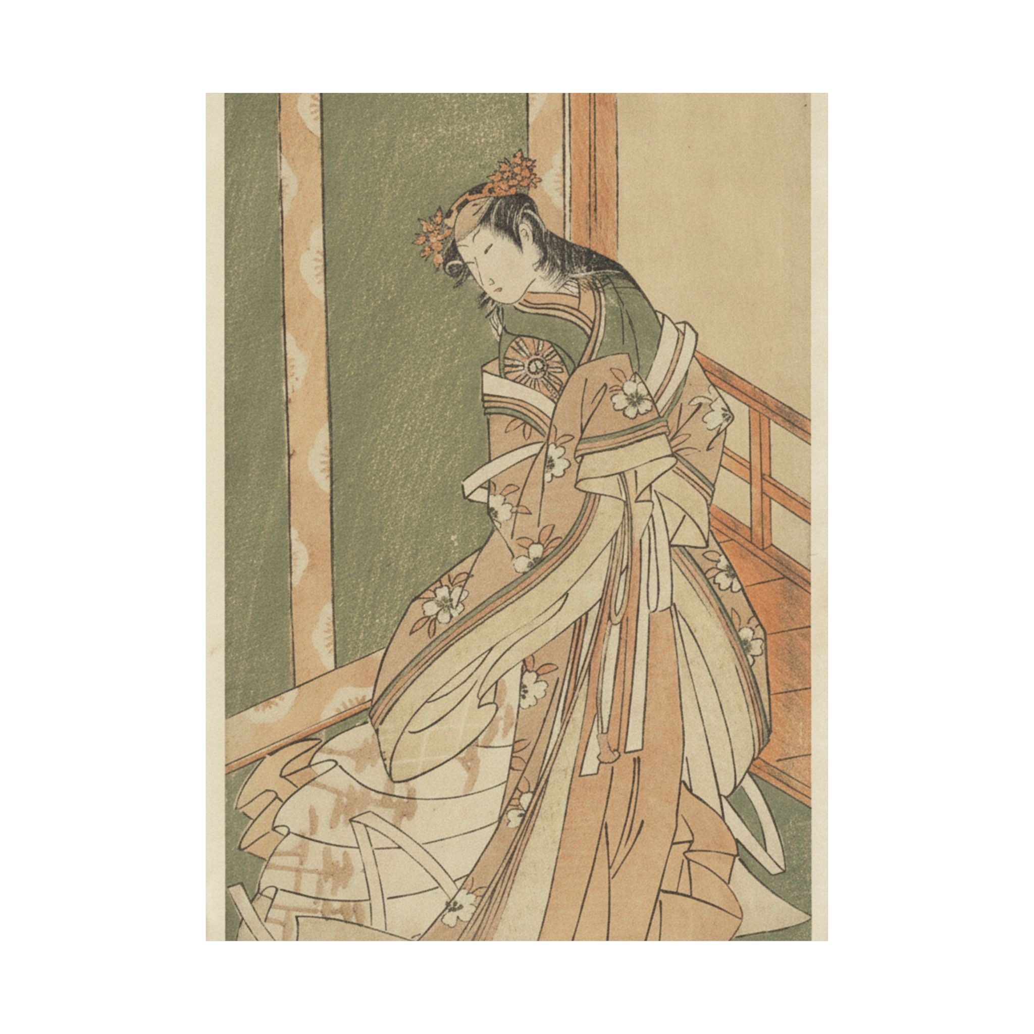 Botanical — The Third Princess (Onna San No Miya) — Matte Poster