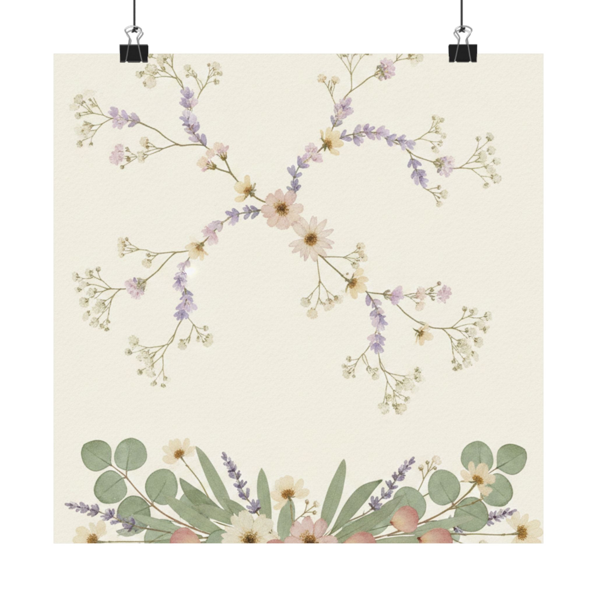 Botanical art print — product view 9