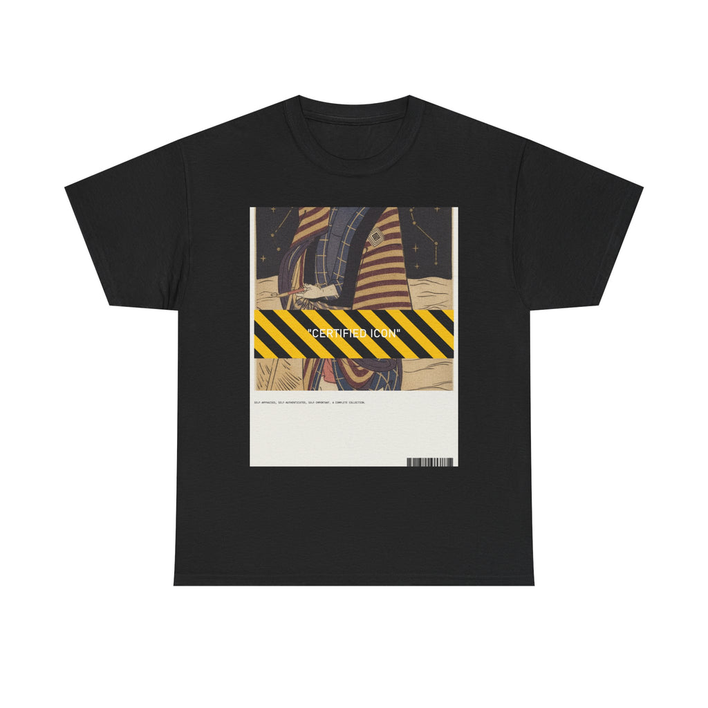 "CERTIFIED ICON" graphic tee by Zukkay