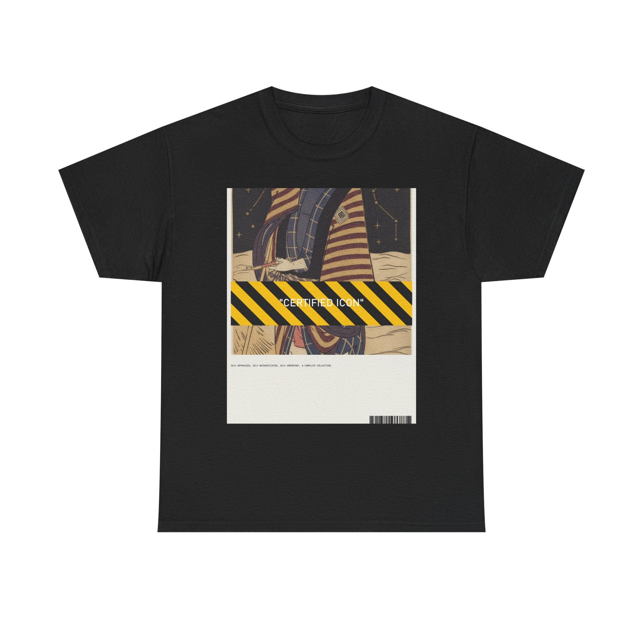 "CERTIFIED ICON" graphic tee by Zukkay