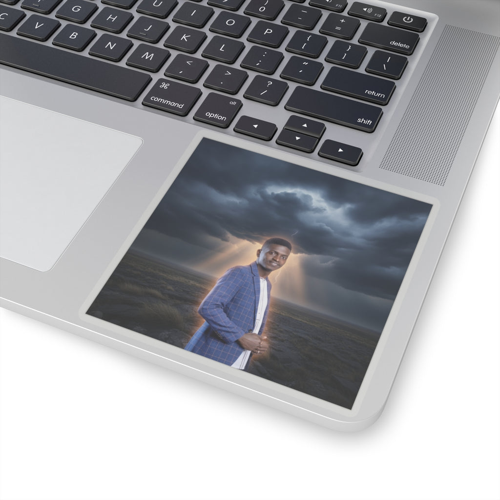 Dramatic Storm kiss-cut sticker — product view 17