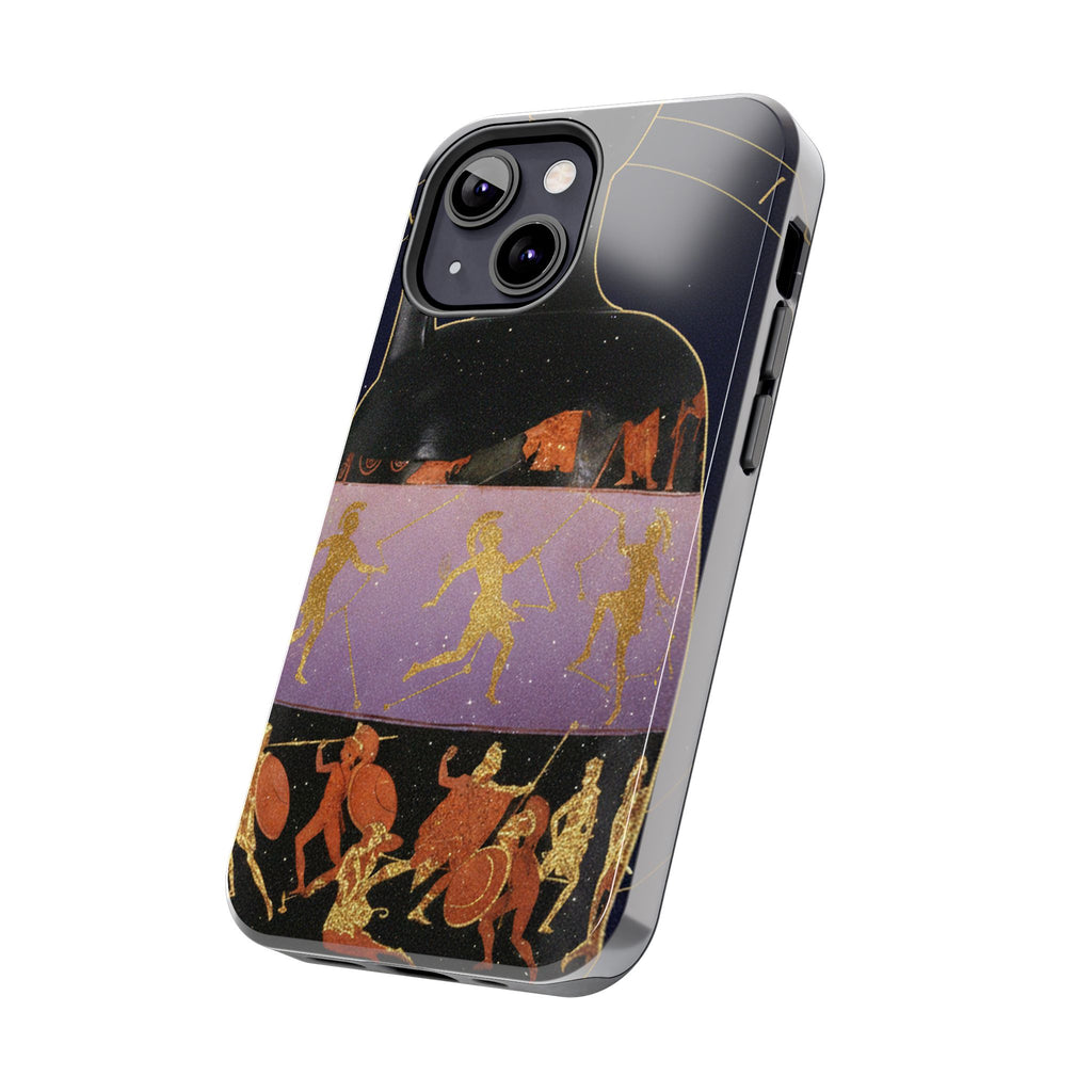 Ancient Greek Red-Figure Warriors Tough Phone Case