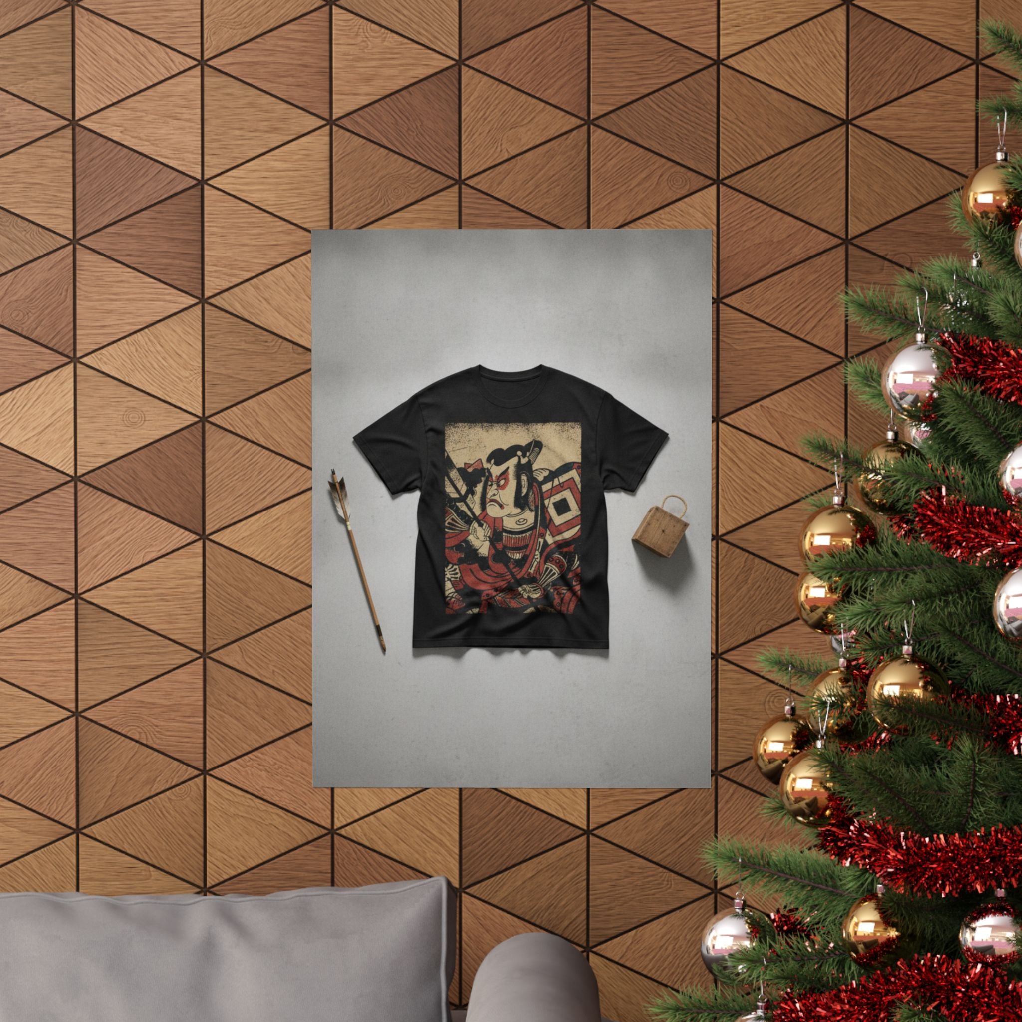 Product Marketing — An Actor Portrait (Wears A Danjuro Mon) — Matte Poster