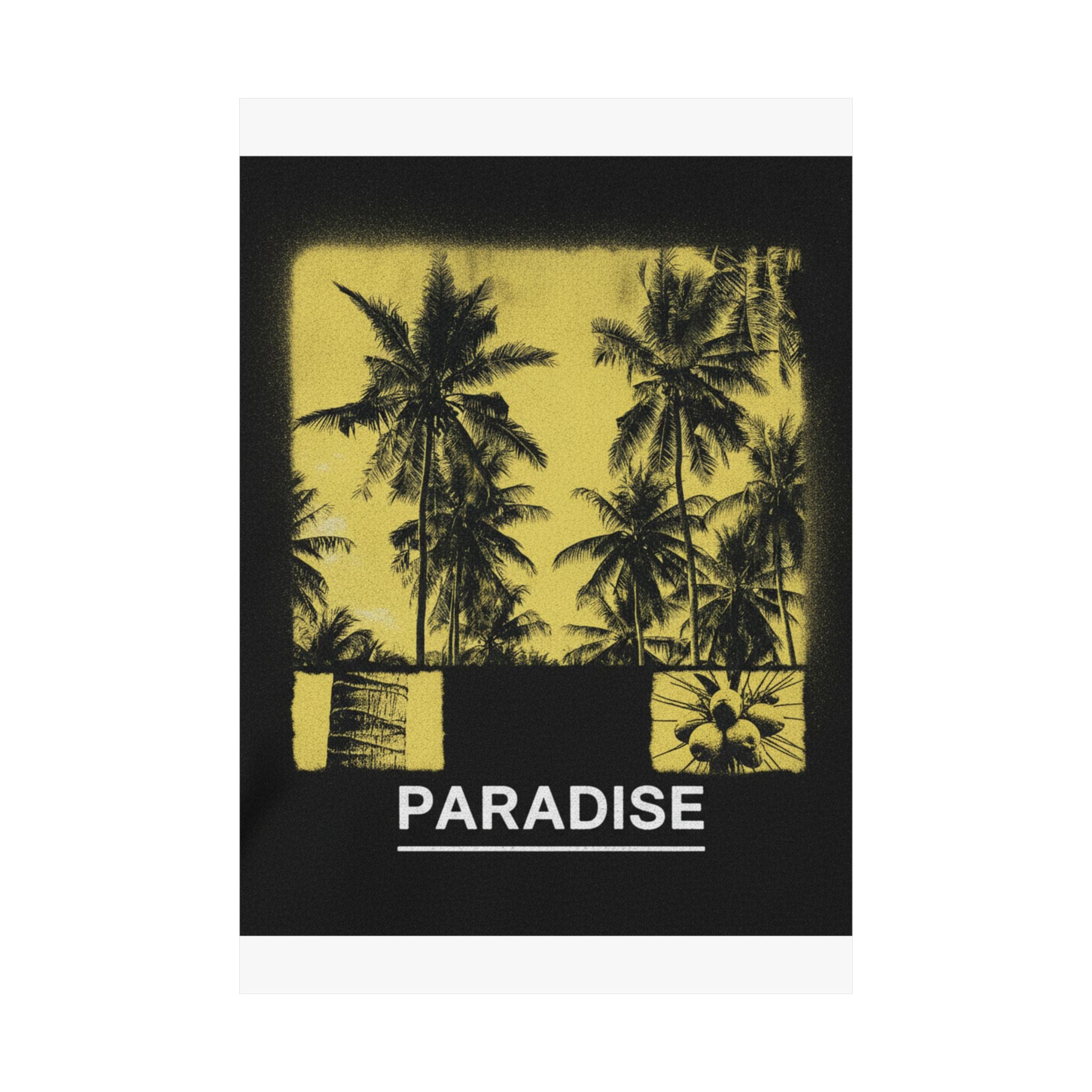 Streetwear Collage — Palms — Matte Poster