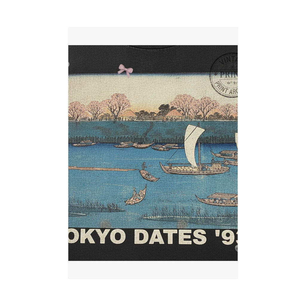 Vintage Bootleg — Sumidagawa Mimeguri Hana Zakari No Kei — Matte Poster