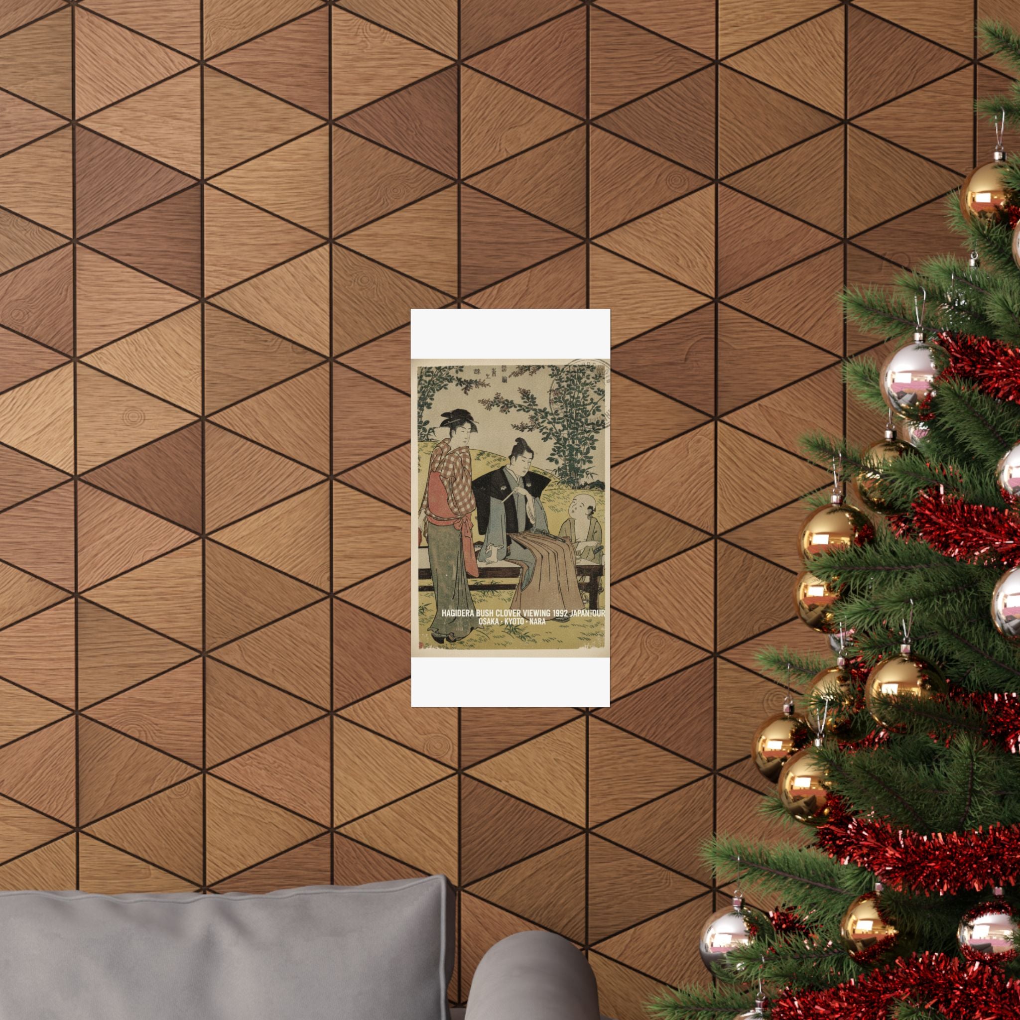Vintage Bootleg — Viewing The Bush Clover At Hagidera — Matte Poster