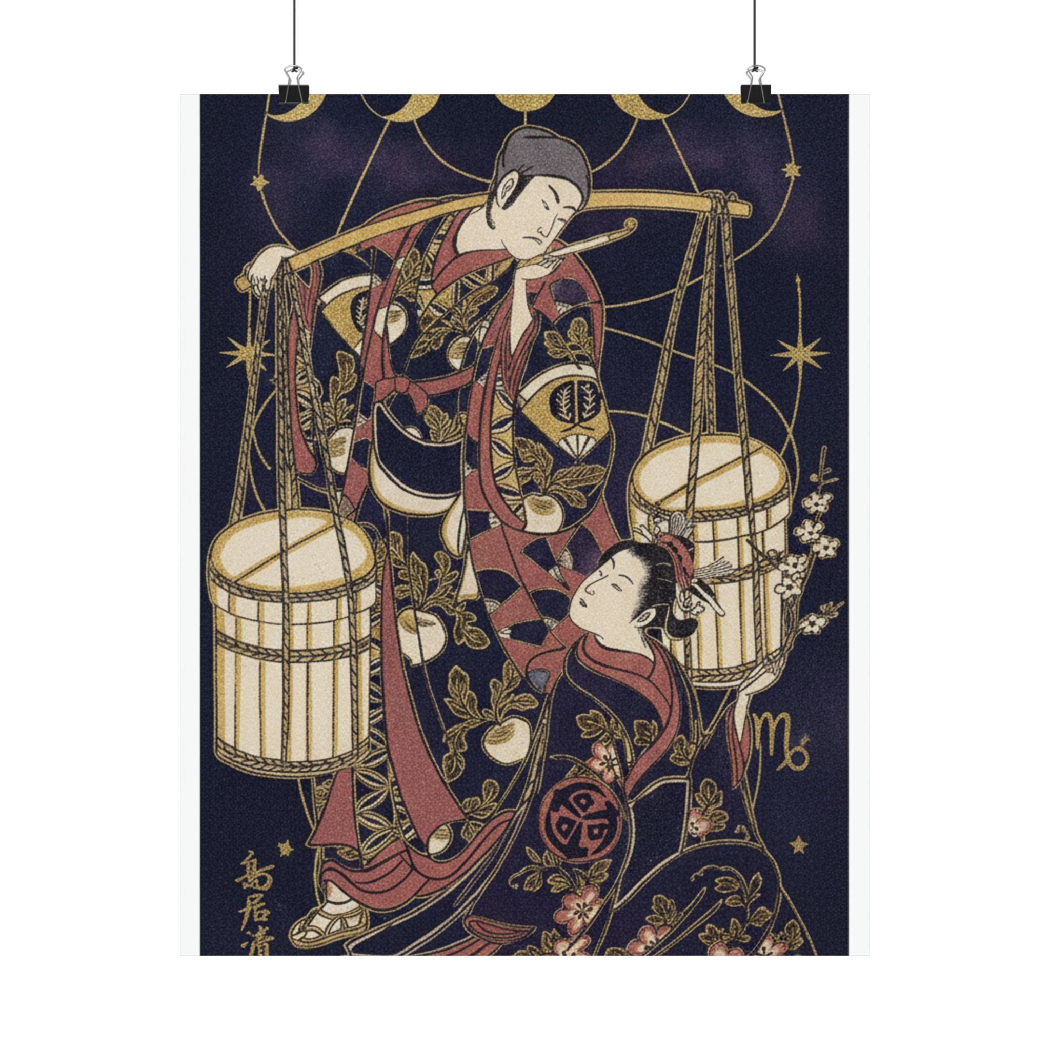 Celestial art print — product view 3