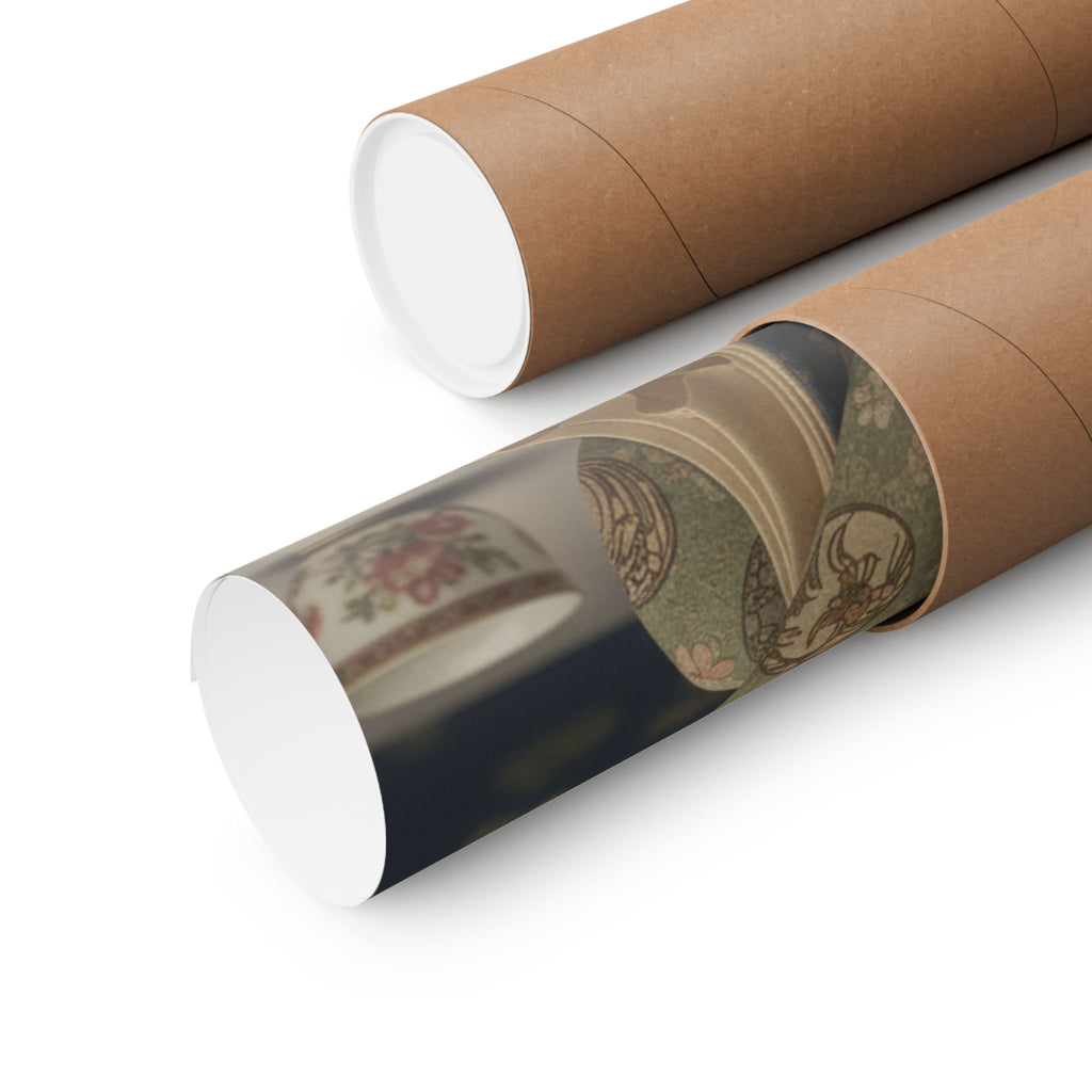 Product Marketing — Konosato Of Takeya Seated, Holding An Incense Burner — Matte Poster