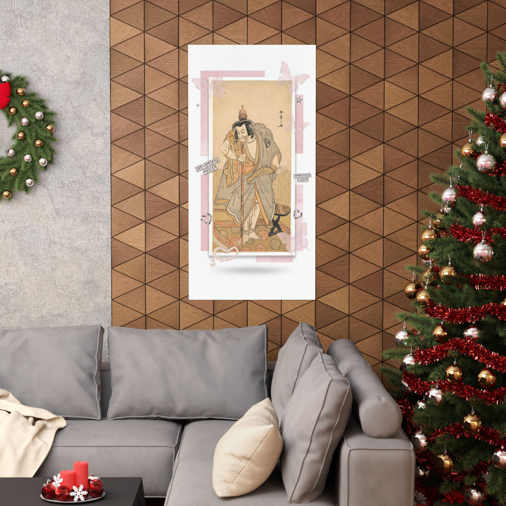 Ecommerce Main — The Actor Nakamura Nakazo As A Rokuju-Rokubu (Pilgrim To Buddhist Temple) — Matte Poster
