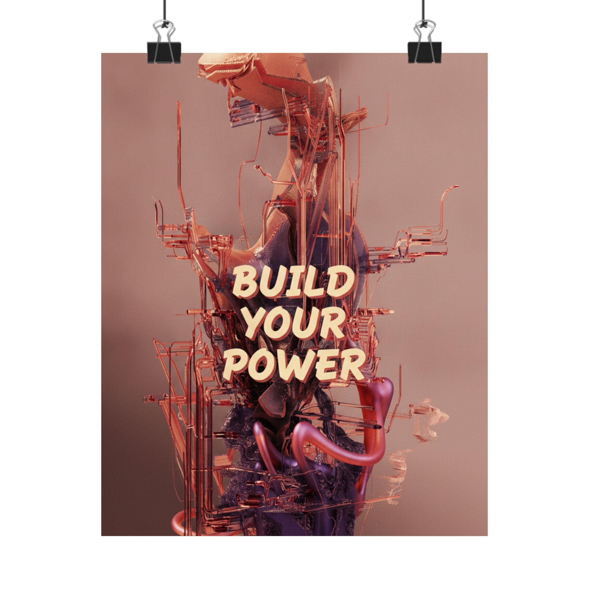 Affirmation — Abstract — Matte Poster