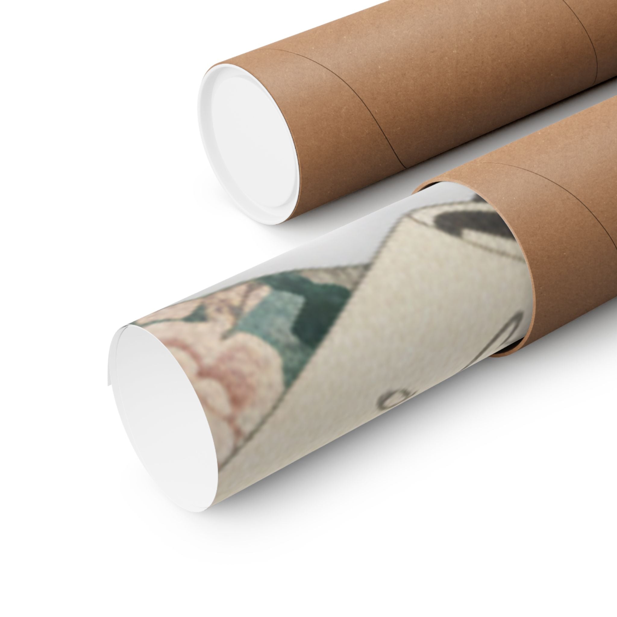 Ecommerce Main — Box With Draperies — Matte Poster