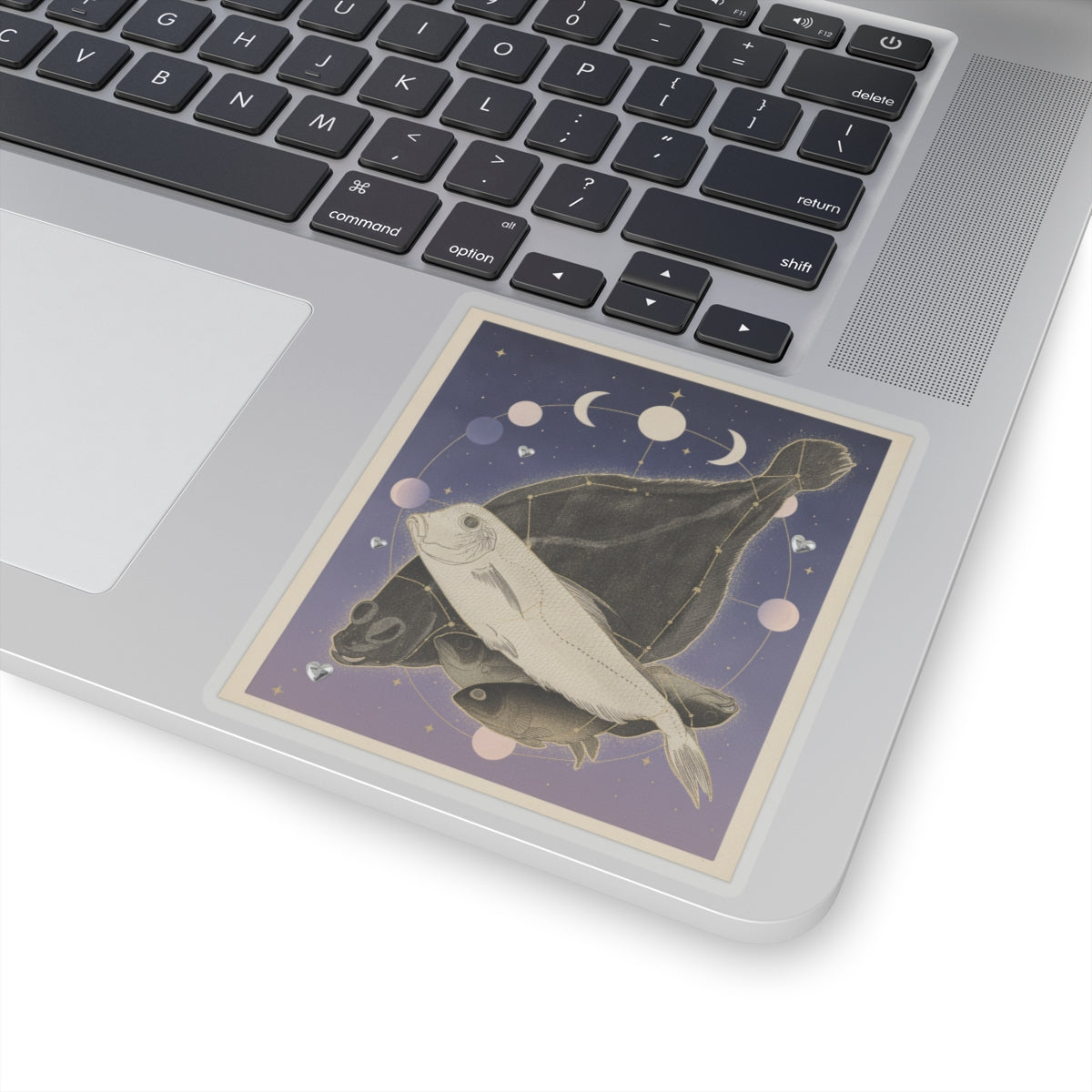Celestial kiss-cut sticker — product view 17