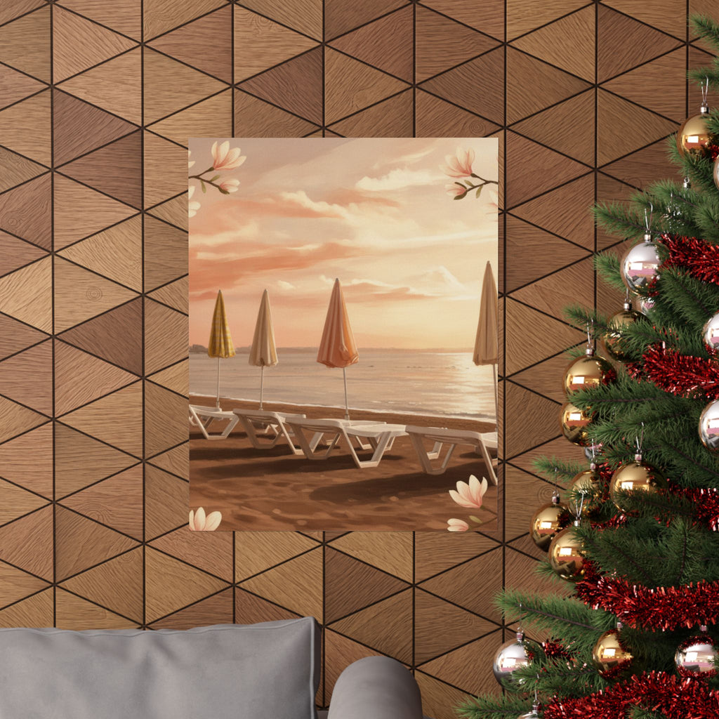 Southern Sunset — Umbrella — Matte Poster