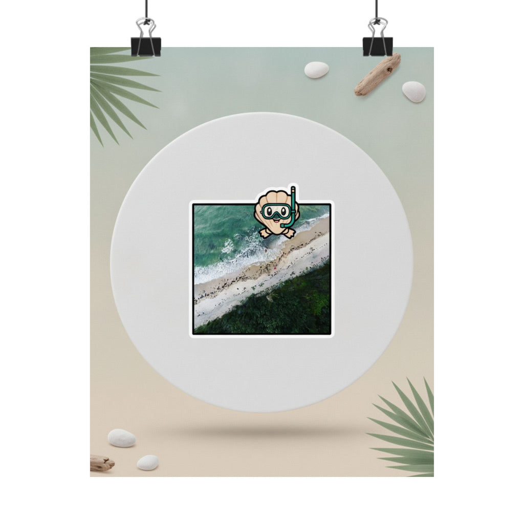 Product Marketing — Beach — Matte Poster
