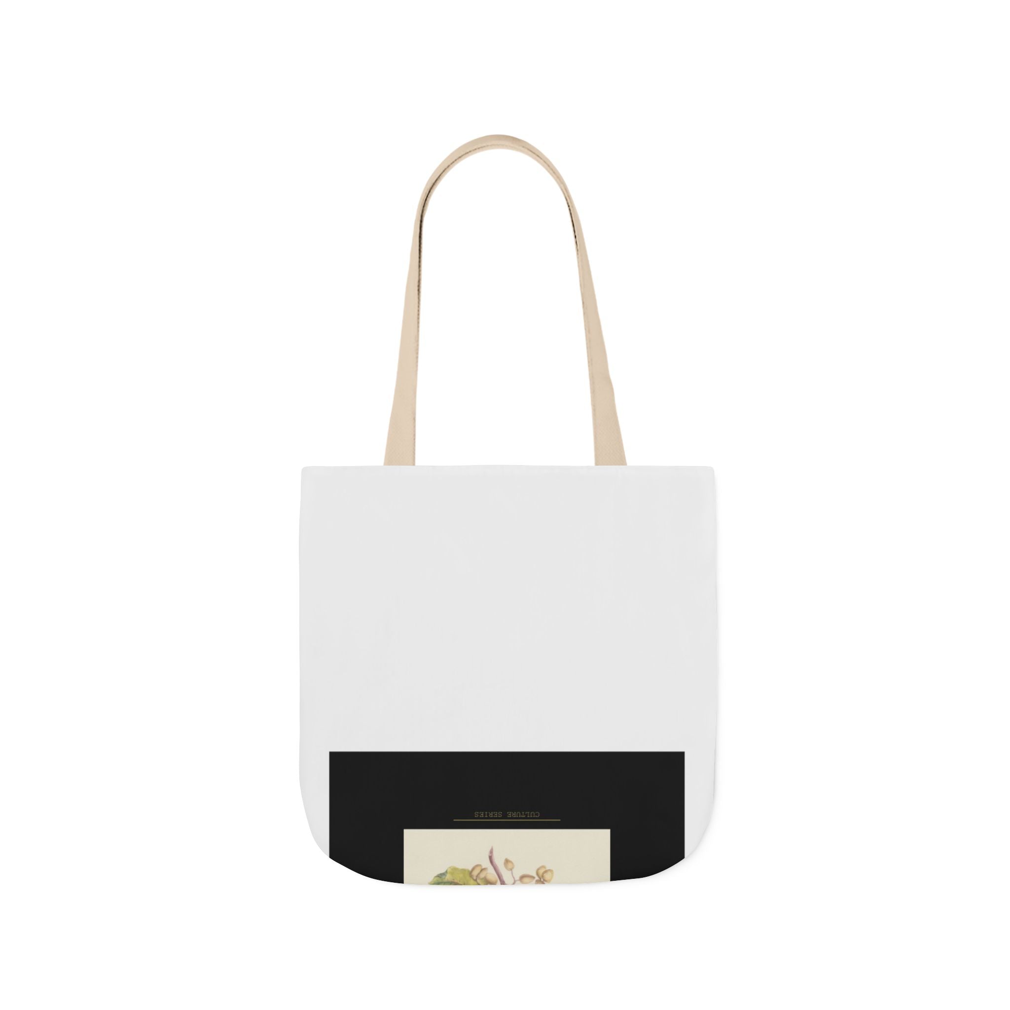 UNTAMED Vintage Botanical Blossom Canvas Tote Bag