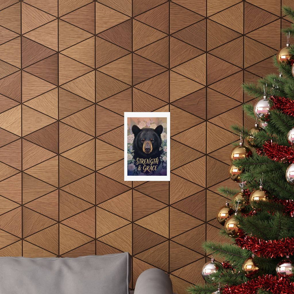 Affirmation — Bear — Matte Poster